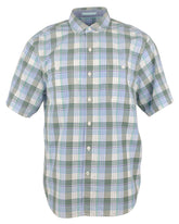 Men's Mai Tai Plaid Camp Shirt-TL-S